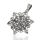 925 Sterling Silber Anhänger - Blume "Lilly"