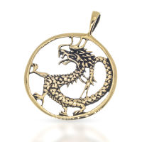 Bronze pendant - Chinese dragon "Long"
