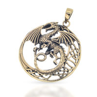 Bronze pendant - Dragon "Fafnir"