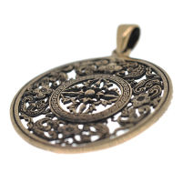 Bronze pendant - flower ornament "Izimbali"