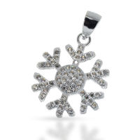 925 Sterling Silver Pendant "Snow"