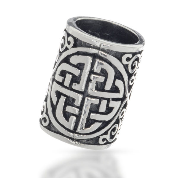 925 Sterling Silber - Bartperle - Schildknoten "Riigu"