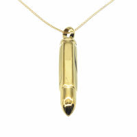 Edelstahlanhänger - Patrone "Caley" PVD - Gold