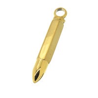 Stainless steel pendant - cartridge with sleeve "PP10" PVD - Gold