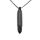 Stainless steel pendant - cartridge with sleeve "PP10" PVD - Black
