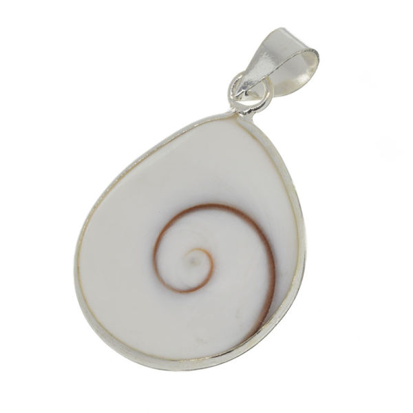 925 Sterling silver pendant Shiva eye