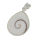 925 Sterling silver pendant Shiva eye