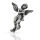 925 Sterling Silver Pendant - Angel with Flute