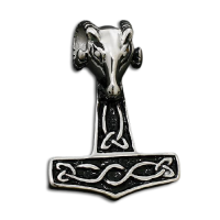 Stainless steel pendant - Thors hammer "Wyans"...