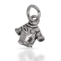 925 Sterling Silberanhänger - Hemd