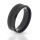 Tungsten ring - Black with edged pattern 70 (22,3...