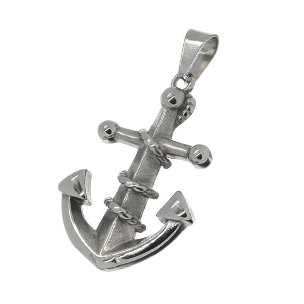 Stainless steel pendant - "Aingura" anchor