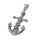 Stainless steel pendant - "Aingura" anchor
