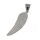 Stainless Steel Pendant – Vasier Angel Wing with Dotted Texture