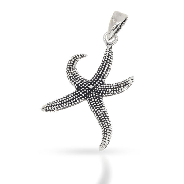 925 Sterling Silber Anhänger - Seestern