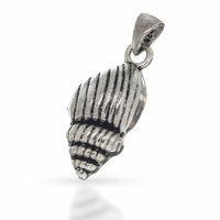 925 Sterling Silber Anhänger - Muschel