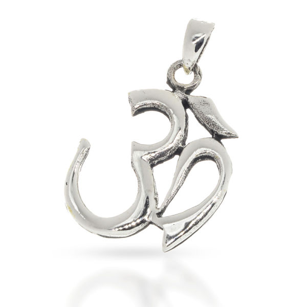 925 Sterling silver pendant - Om