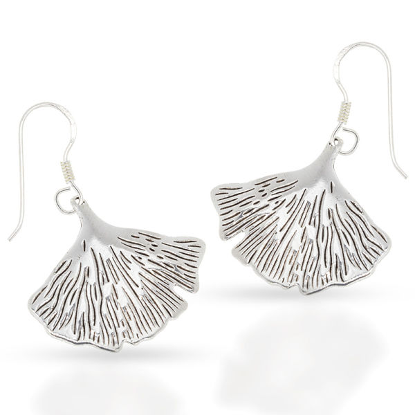 925 Sterling Silber Ohrhänger - Schwanzflosse