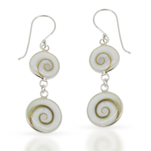 925 Sterling Silber Ohrhänger - Shiwa Augen