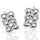 925 Sterling Silber Ohrstecker - Geflochtenes Muster