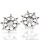 925 Sterling Silber Ohrstecker - Steuerrad