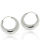 925 Sterling silver earrings - hoops 25 mm