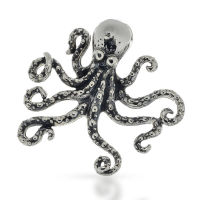 925 Sterling silver pendant - octopus
