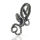 925 Sterling silver pendant - octopus arms