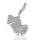 925 Sterling silver pendant - leaves