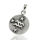 925 Sterling Silber Anhänger - Symbol Wassermann