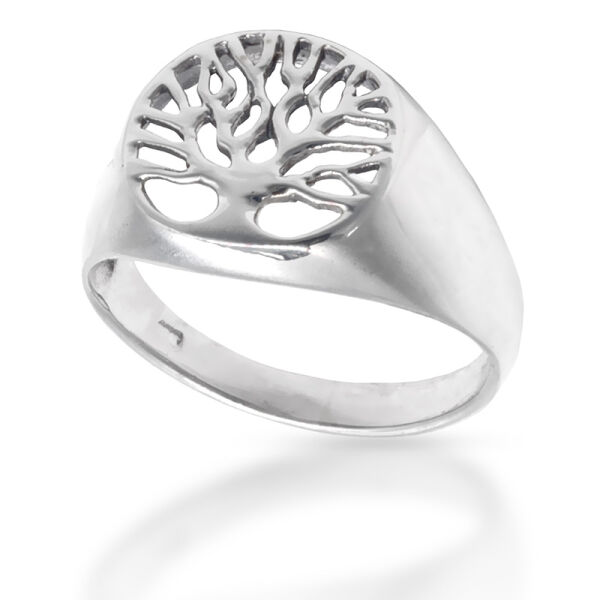 925 Sterling Silberring - Lebensbaum - 56 (17,8 Ø) 07 US
