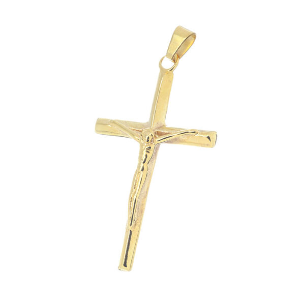 Stainless steel pendant - Christ on the cross "Crucifix