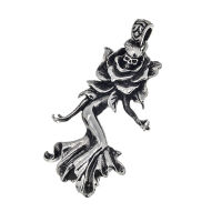 Stainless Steel Pendant - Dancing Death Flower