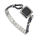 Edelstahlvinylarmband mit Carbon