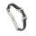 Edelstahlvinylarmband mit Carbon