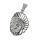 Stainless steel pendant - chieftains head