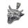Stainless Steel Pendant - Fantasy Skull