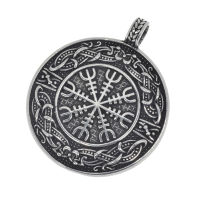 Edelstahlanhänger - Vegvisir