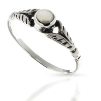 925 Sterling silver ring - "Ivy" Perlmutt-58...