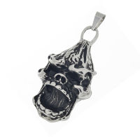 Stainless steel pendant conical ghost head