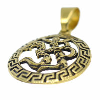 Bronzeanhänger - mit dem Symbol "Om"