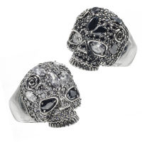 925 Sterling Silver Ring - Skull "La Catrina"