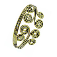 Bronze Bracelet - Spiral 8 spirals
