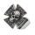 Stainless Steel Ring - featuring the Templar Cross of...