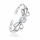 925 Sterling Silver Toe Ring / Childrens Ring with Openwork Flower