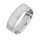 Edelstahlring - Ring mit umlaufendem Streifen