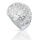 925 Sterling Silberring - Kreise