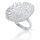 925 Sterling Silberring - Koralle