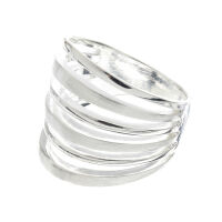 925 Sterling Silberring - Ice "Isa"