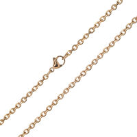 Ankerketten 1,5mm-PVD-Roségold-55cm-ohne...